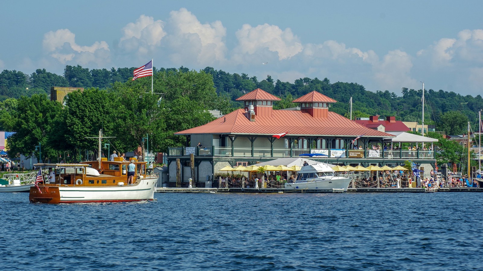 Burlington, Vermont on Lake Champlain