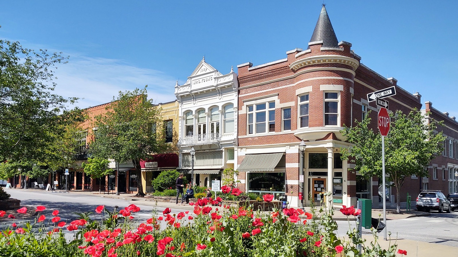Fayetteville, Arkansas in the Ozarks