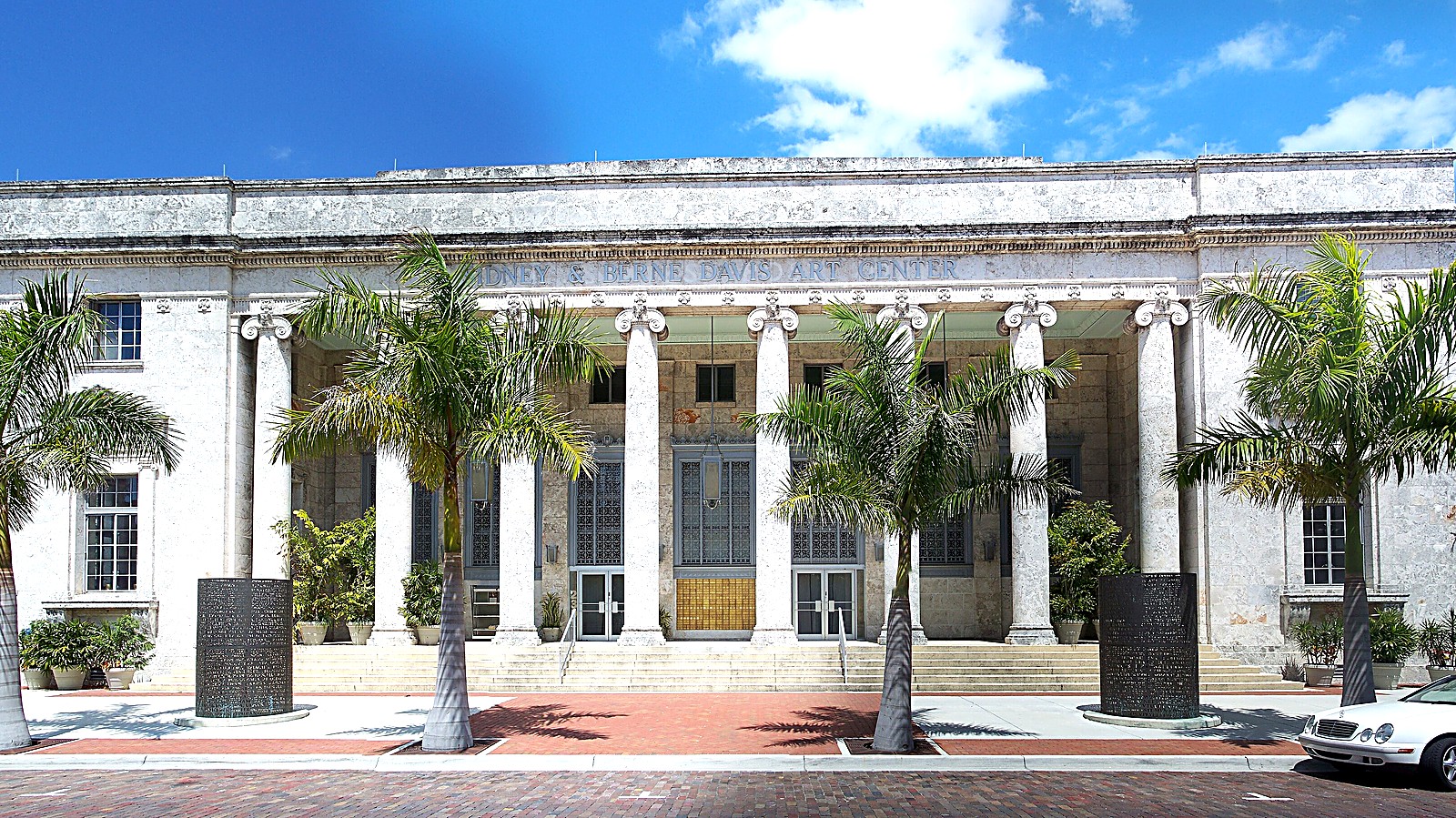 The 1933 Sidney and Berne Davis Art Center in downtown Fort Myers, Florida
